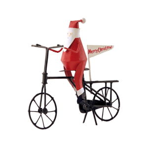 Dekoracja świąteczna G-Bork Santa on Bike
