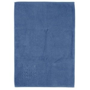 Niebieski dywanik łazienkowy z bawełny Casa Di Bassi Basic, 50x70 cm