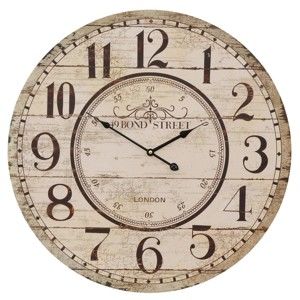 Zegar ścienny Clayre & Eef Mulinoro, ⌀ 60 cm