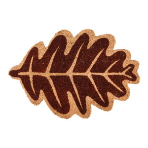 Wycieraczka z włókna kokosowego w kształcie liścia dębu Esschert Design