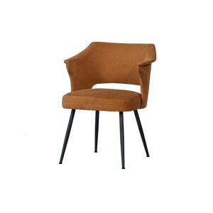 Krzesła aksamitne krzesła w kolorze chory zestaw 2 szt. Sits – Basiclabel
