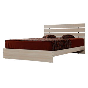 Naturalne łóżko dwuosobowe 160x200 cm Fuga – Kalune Design