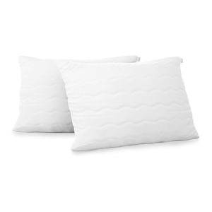 Zestaw 2 białych poduszek z wypełnieniem AmeliaHome, 50x70 cm