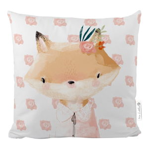 Poszewka na poduszkę z satyny bawełnianej Mr. Little Fox Zorra, 50x50 cm