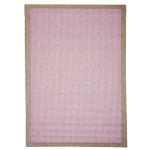 Fioletowy dywan odpowiedni na zewnątrz Floorita Chrome Plum, 135x190 cm