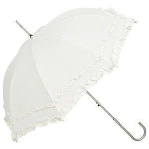 Jasnobeżowy parasol Von Lilienfeld Plain Mary, ø 90 cm