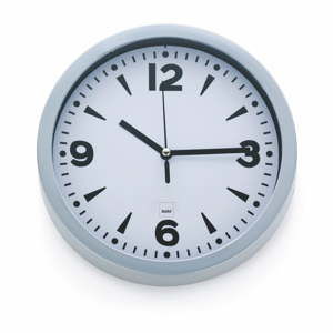 Biały zegar ścienny Kela Paris, ø 20 cm