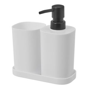 Biały zestaw akcesoriów łazienkowych – Casa Selección