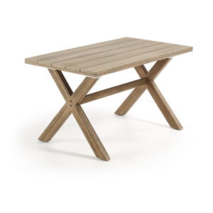 Stół z drewna eukaliptusowego La Forma Brilliant, 80x140 cm