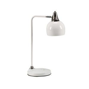 Biała lampa stołowa Design Twist Papun