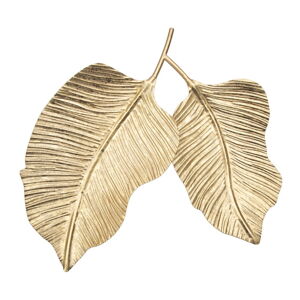 Metalowa taca dekoracyjna Double Leaf - Mauro Ferretti