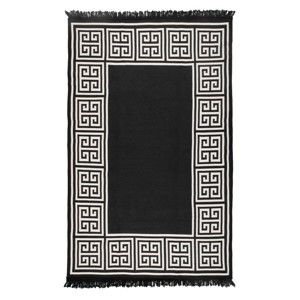 Beżowo-czarny dywan dwustronny Cihan Bilisim Tekstil Athena, 140x215 cm