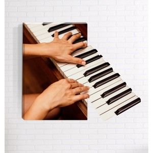 Obraz ścienny 3D Mosticx Piano, 40x60 cm