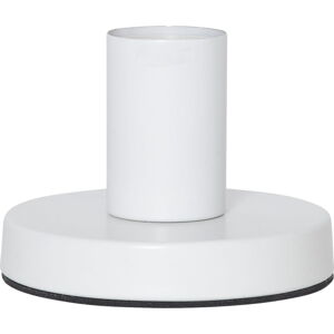 Biały stojak na lampę 8,5 cm Glans – Star Trading