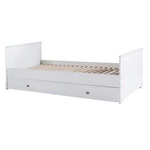 Białe łóżko dziecięce BELLAMY Marylou, 90x200 cm