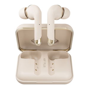 Bezprzewodowe słuchawki w kolorze złota Happy Plugs Air 1 Plus In-Ear