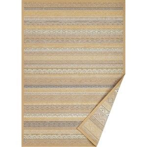 Jasnobrązowy wzorowany dwustronny dywan Narma Ridala, 200x140 cm