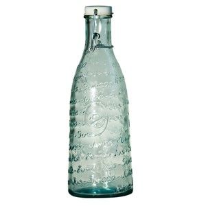 Butelka na sok ze szkła z recyklingu Ego Dekor Mediterraneo, 1 l