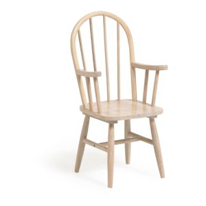 Krzesło dziecięce z drewna kauczukowego Kave Home Daisa