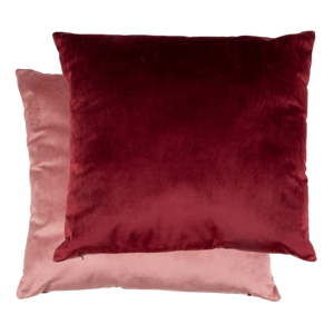 Dwustronna różowa poduszka z aksamitną poszewką House Nordic Braga, 45x45 cm