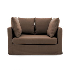 Brązowa sofa dwuosobowa Vivonita Coraly