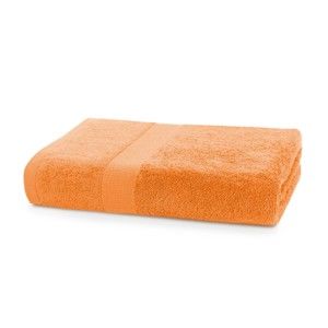 Pomarańczowy ręcznik kąpielowy DecoKing Marina, 70x140 cm