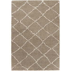 Brązowy dywan Mint Rugs Allure Ronno Brown Creme, 200x290 cm