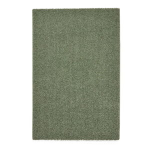 Zielony dywan z włókien z recyklingu odpowiedni do prania 120x170 cm Bali – Think Rugs