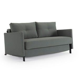 Jasnozielona sofa rozkładana Innovation Cubed