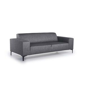 Antracytowa sofa 2-osobowa Softnord Diva