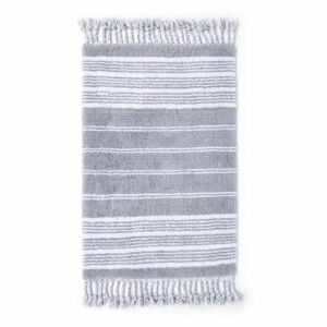 Szary bawełniany dywanik łazienkowy Foutastic Martil, 70x110 cm