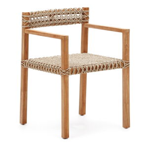 Naturalne krzesła zestaw 2 szt. z imitacji rattanu Giverola – Kave Home