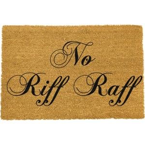 Wycieraczka Artsy Doormats No Riff Raff, 40x60 cm