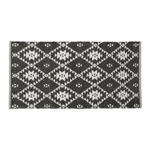 Czarno-biały dywan La Forma Apikia, 70x150 cm