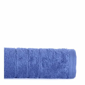 Niebieski bawełniany ręcznik kąpielowy IHOME Omega, 70x140 cm