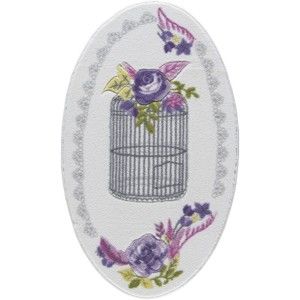 Dywanik łazienkowy Confetti Bathmats Flower Cage, 80x130 cm
