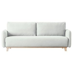 Szarobiała sofa 3-osobowa Kooko Home Bebop
