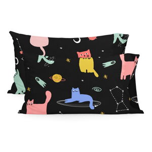 Poszewki na poduszki zestaw 2 szt. 50x75 cm Cosmic cats – Aware