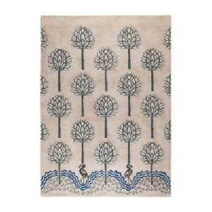 Beżowo-niebieski ręcznie tkany dywan Flair Rugs Heron, 160x230 cm