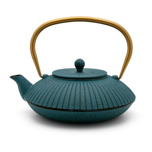 Niebieski żeliwny dzbanek do herbaty 1,1 l Linhai – Bredemeijer