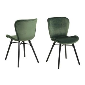 Zielone krzesło Actona Batilda