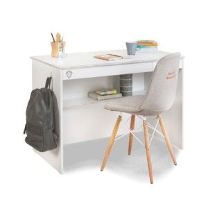 Białe biurko White Study Desk