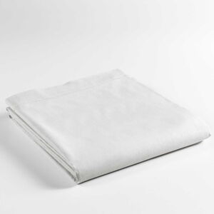 Białe bawełniane prześcieradło 180x290 cm Lina – douceur d'intérieur