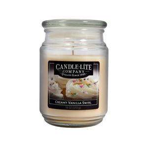 Świeczka w szkle o zapachu wanilii Candle-Lite, 110 h