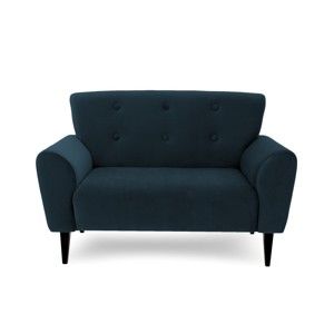 Ciemnoniebieska 2-osobowa sofa Vivonita Kiara