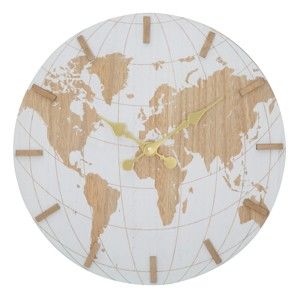 Zegar ścienny Mauro Ferretti White World, ⌀ 39 cm