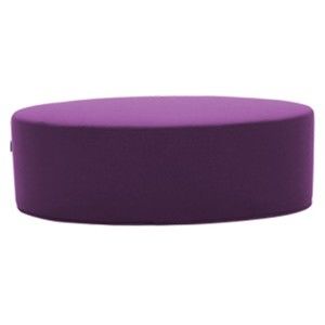 Ciemnofioletowy puf Softline Bon-Bon Vision Purple, dł. 120 cm