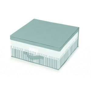 Zielono-białe pudełko pod łóżko Cosatto Bright, 45x45 cm