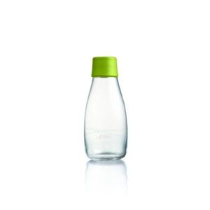 Zielona butelka ReTap ze szkła z dożywotnią gwarancją, 300 ml