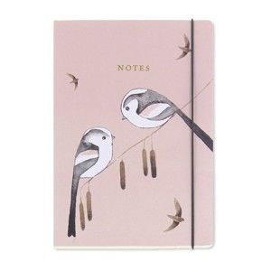 Notes A5 Go Stationery Long Tailed Tits